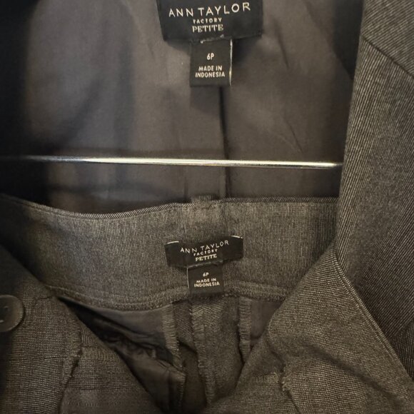 Ann Taylor Gray Business Suit - Picture 4 of 7